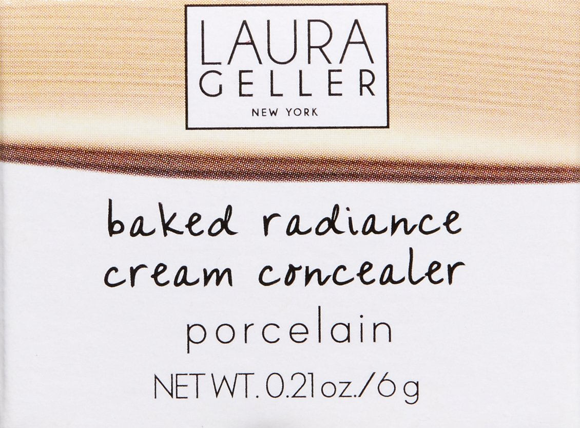 LAURA GELLER NEW YORK Baked Radiance Cream Concealer, Porcelain