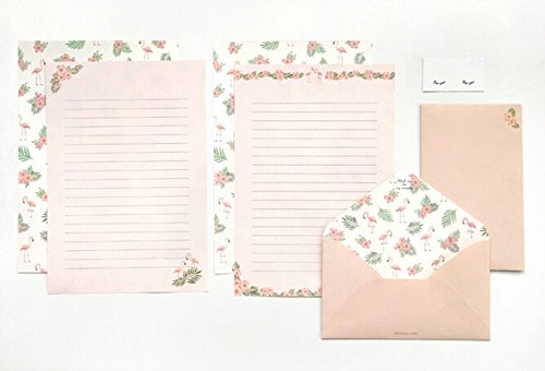 IMagicoo 48 Cute Lovely Writing Stationery Paper Letter Set with 24 Envelope/Envelope Seal Sticker (