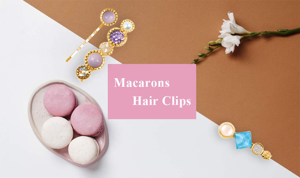 9 Pcs Decorative Bobby Pins Gold, Metal Hair Pins for Women Thin Hair and Thick Hair, Decorative Hai