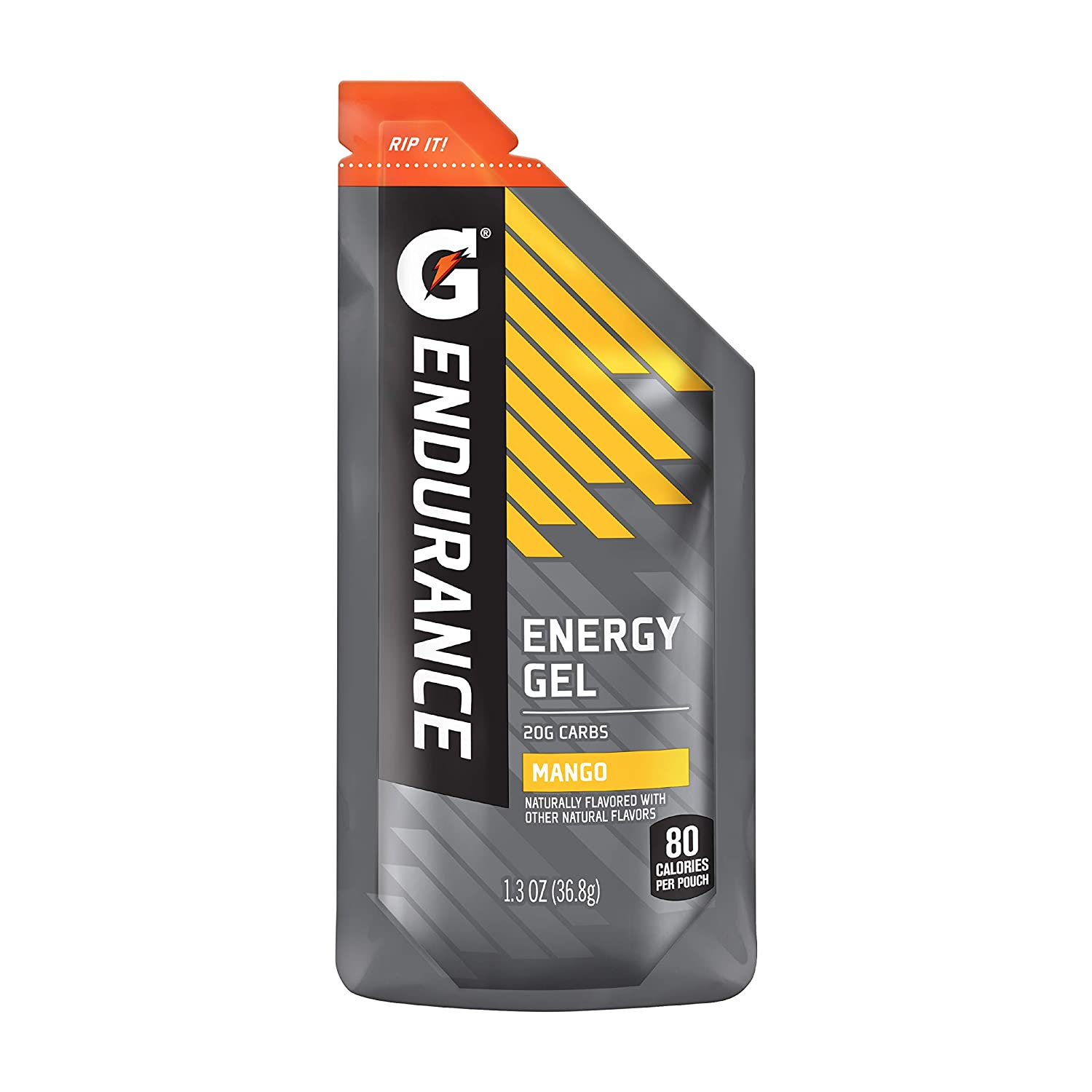 Gatorade Endurance Energy Gel, Mango, 1.3 Oz Pouches, Pack of 21