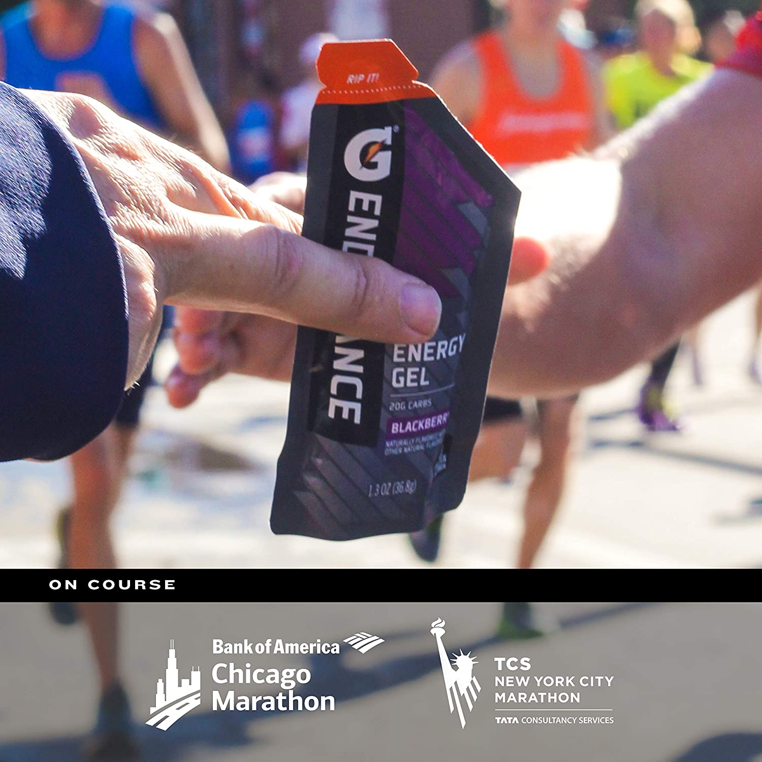 Gatorade Endurance Energy Gel, Mango, 1.3 Oz Pouches, Pack of 21