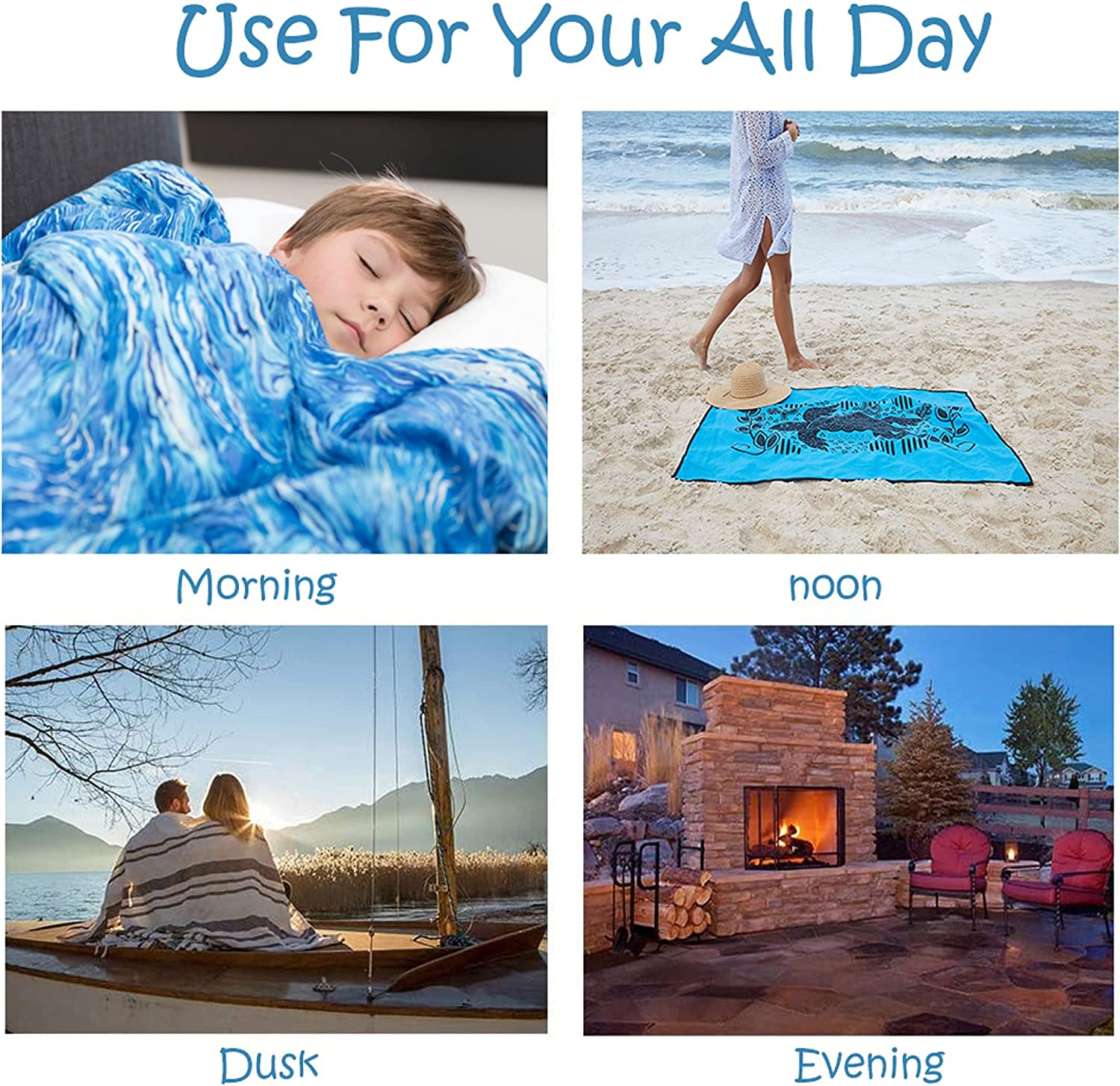 Taco Blanket Throw, Funny Food Blanket Gift for Daughter and Son, Ultra Soft Lightweight Flannel Fle