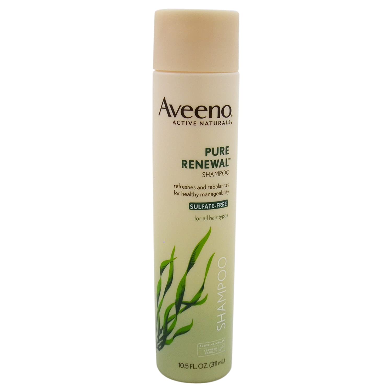 Aveeno Shampoo Pure Renewal (Sulfate-Free), 10.5 Fl Oz (Pack of 3)