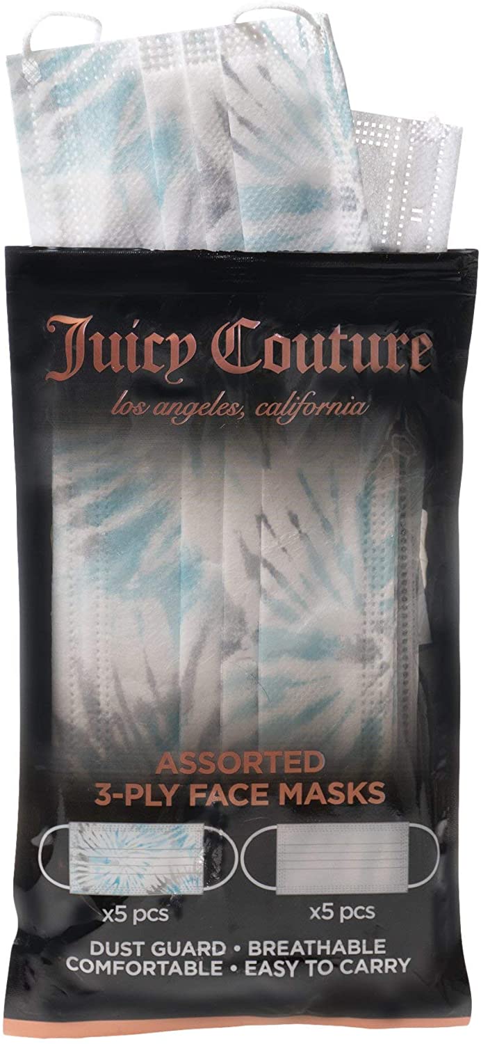 Juicy Couture 3-Ply Disposable Face Masks