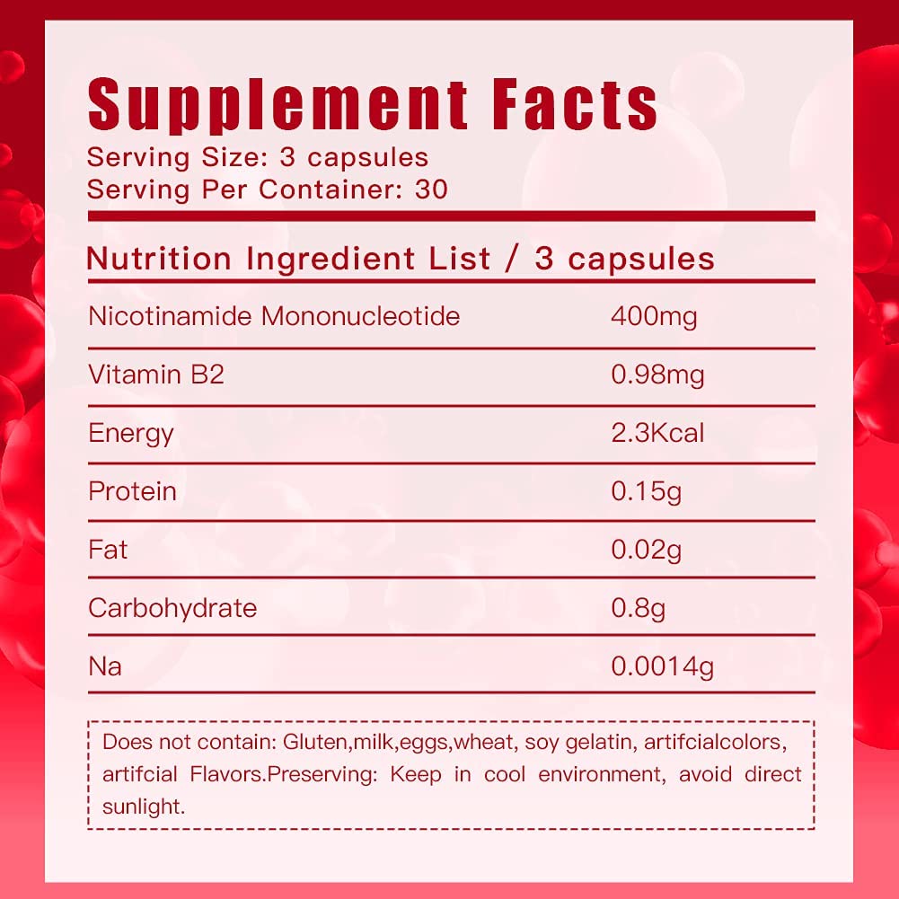 ISDG NMN Stabilized Form 12000mg Supplement, 99.9% Highly Purified Nicotinamide Mononucleotide NAD+ 