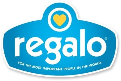 Regalo Easy Open 47-Inch Super Wide Walk Thru Baby Gate, Bonus Kit, Includes 4-Inch and 12-Inch Exte