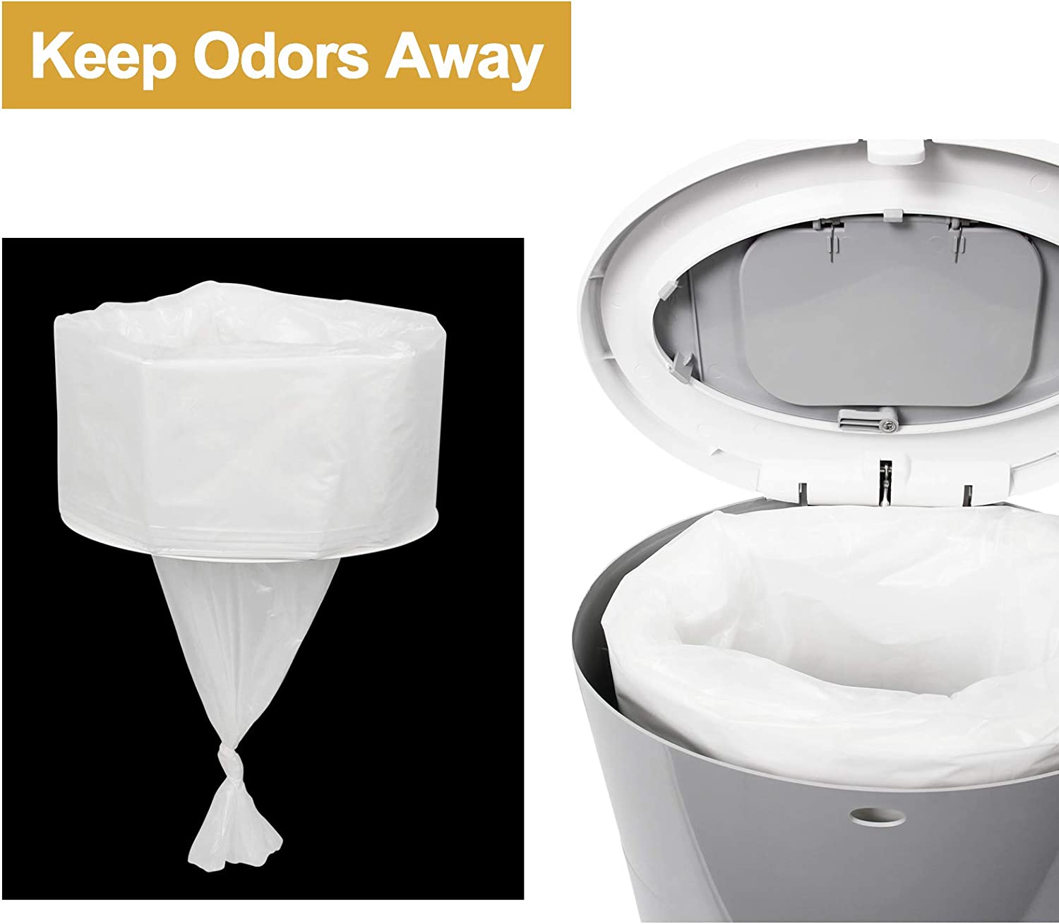 Diaper Pail Refills Fit Dekor Classic Diaper Pails Powder Scent