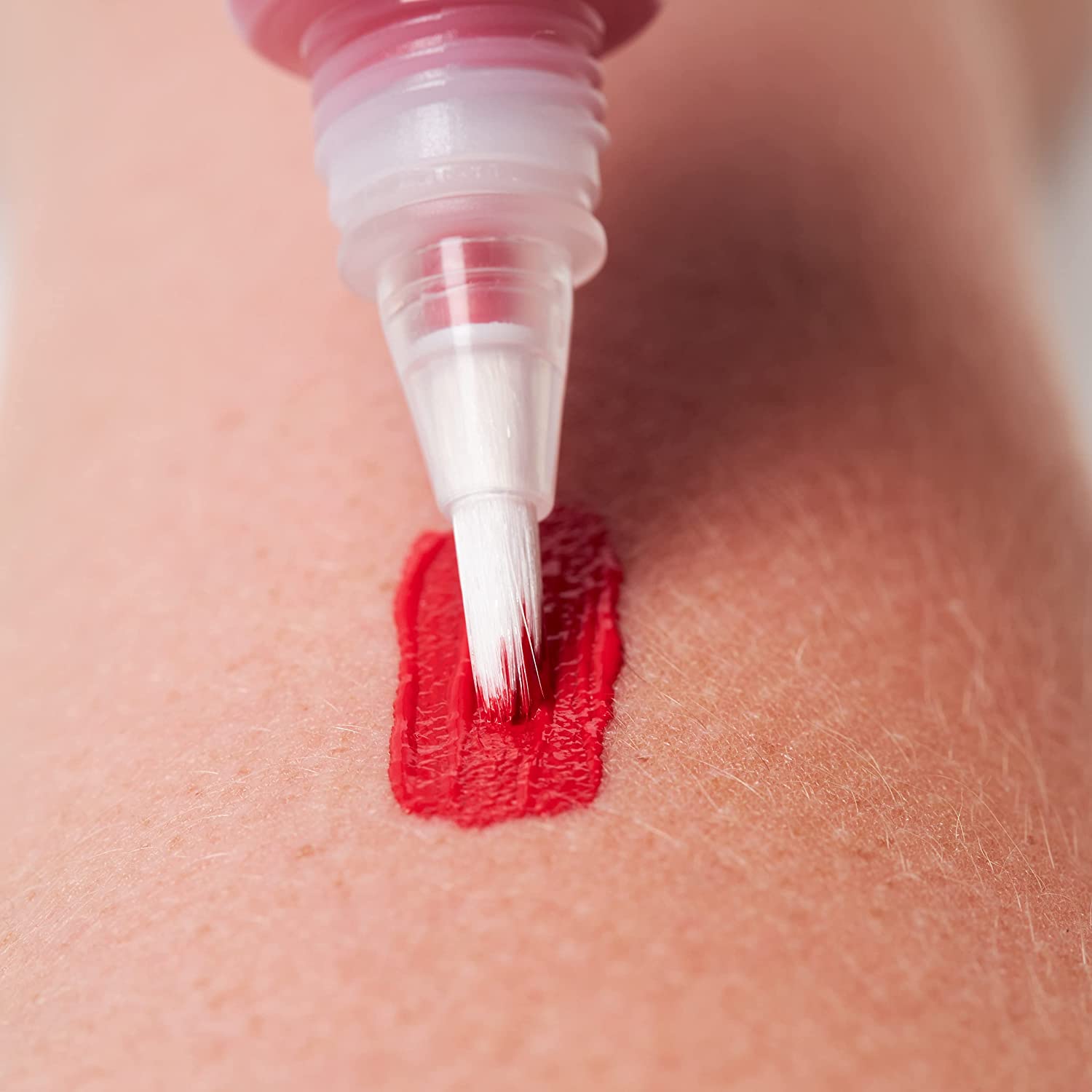 Moon Creations Face & Body Paint with Brush Applicator 0.50fl oz - Pale Skin