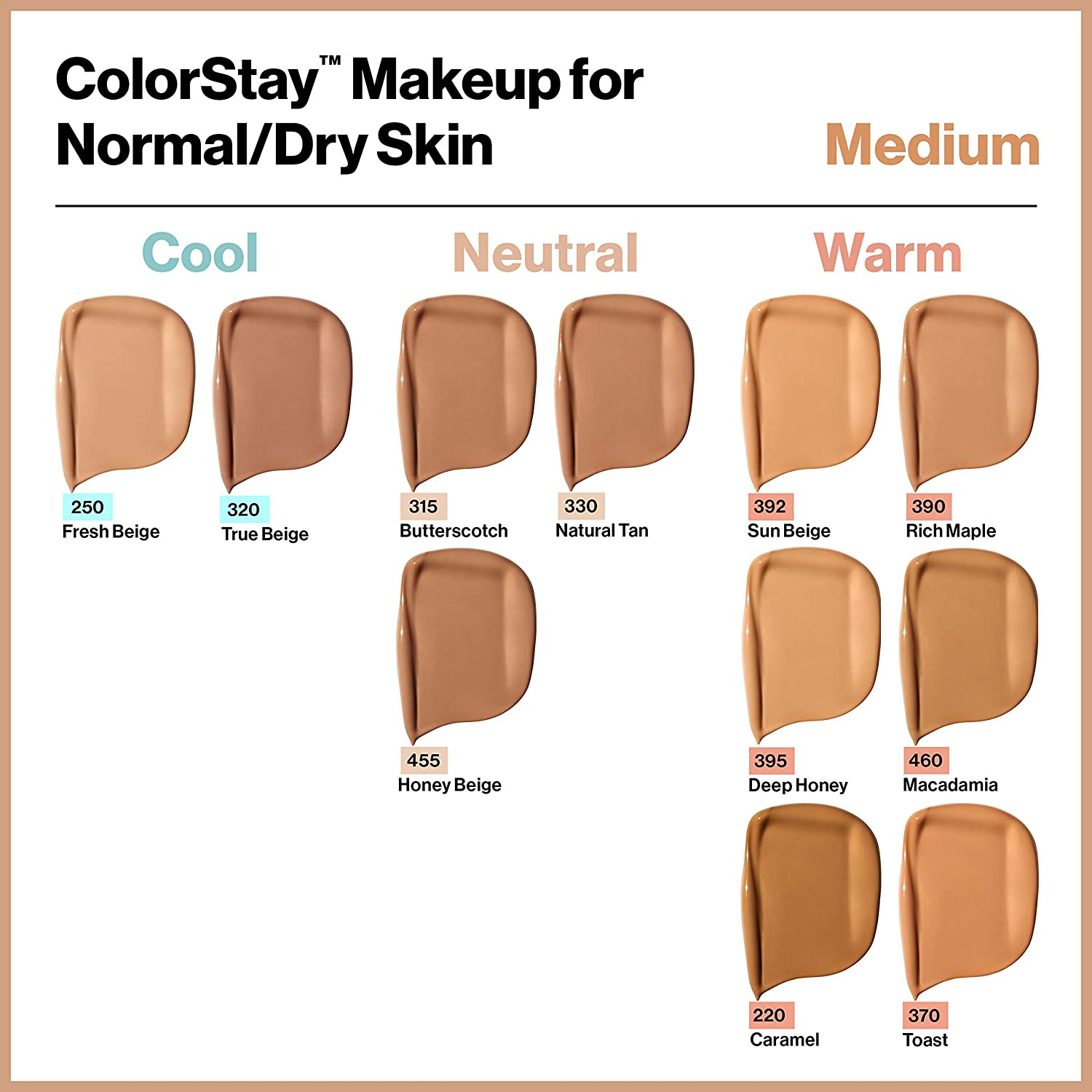 REVLON ColorStay Makeup For Normal/Dry Skin, Buff, 1 Fl. Oz (Pack of 1) (309975415025)