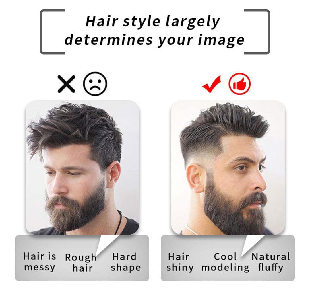 gowwim Hair Pomade for Men,Mens Hair Gel,Strong Hold Matte Pomade for Modern Hairstyles All Day Hold