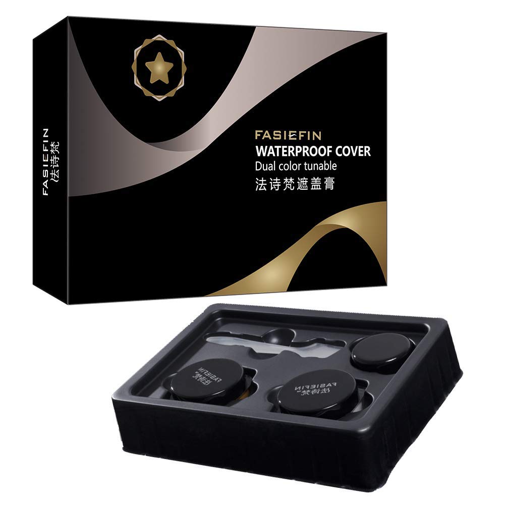 SUNSENT Tattoo Concealer Set,Waterproof and Long Lasting Cover Up Cream For Scar/Birthmarks/Tattoo/S