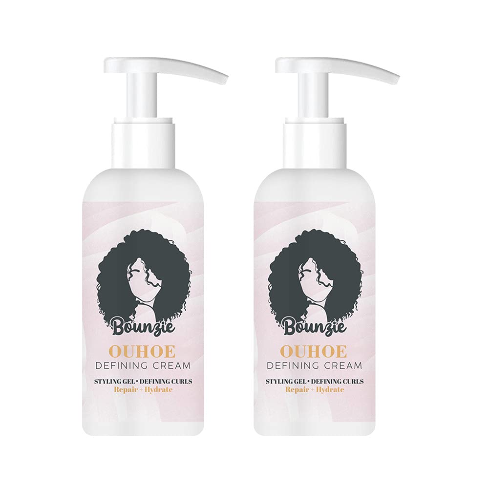 Bounzie Curl Boost Defining Cream Elastin Curly Hair Moisturizing Styling Repair Curling Essence Hai