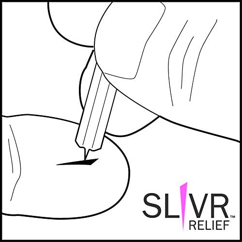 The Sliver Removal System from Slivr Relief. Safely Removes Splinters with Ease. Includes 5 Boxes (7