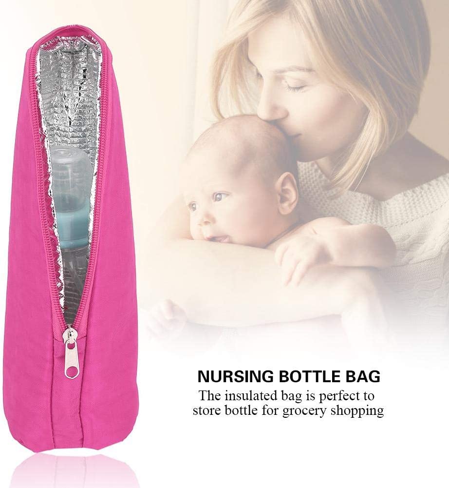 GLOGLOW Insulated Baby Bottle Bags, Leak-Proof Baby Bottle Bag Breastmilk Insulation Bag Single Baby