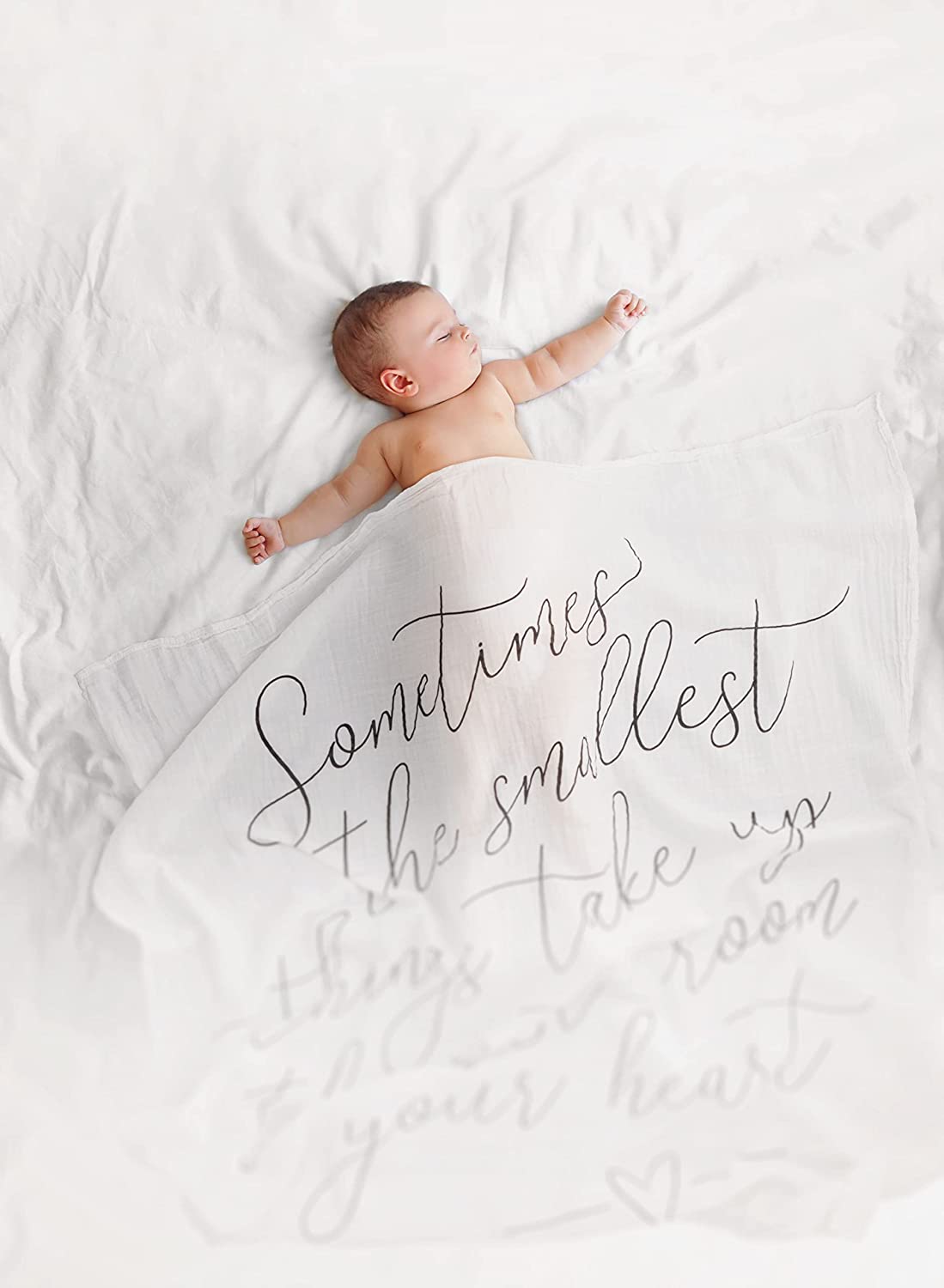 Stephen Joseph, Unisex Baby Cotton Muslin Swaddle Blanket, Sketch