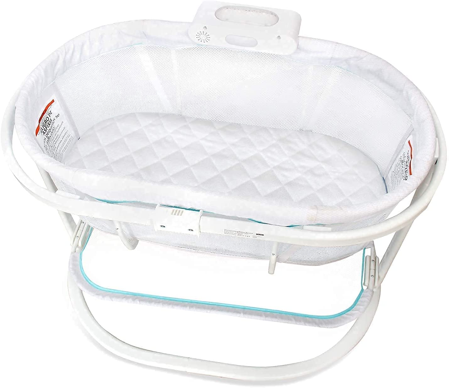 Biloban Waterproof Mattress Protector, Quilted Mattress Cover and 100% Jersey Knit Cotton Bassinet S