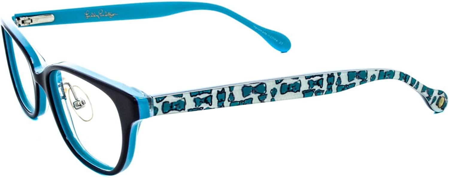 LILLY PULITZER Eyeglasses LARA Navy 46MM