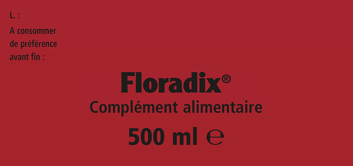 Flora, Floradix Iron + Herbs, Natural Liquid Iron Supplement, 17 fl Ounce (500 ML)
