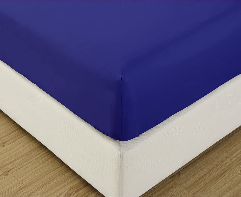 Mellanni Full Fitted Sheet - Deep Pocket Cooling Sheets up to 16 inch - Hotel Luxury 1800 Bedding - 