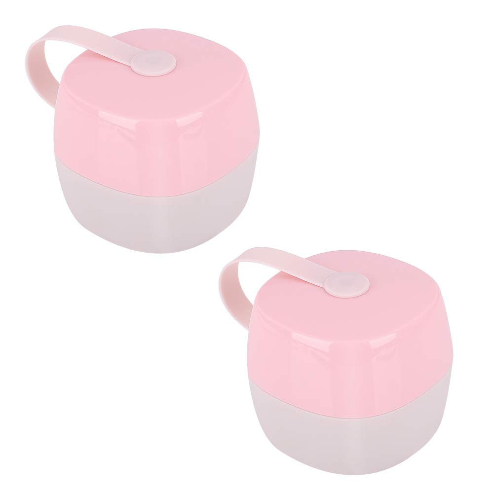 Accmor Pacifier Case, Pacifier Holder, Baby Pacifier Box for Travel, BPA Free, 2 Pack