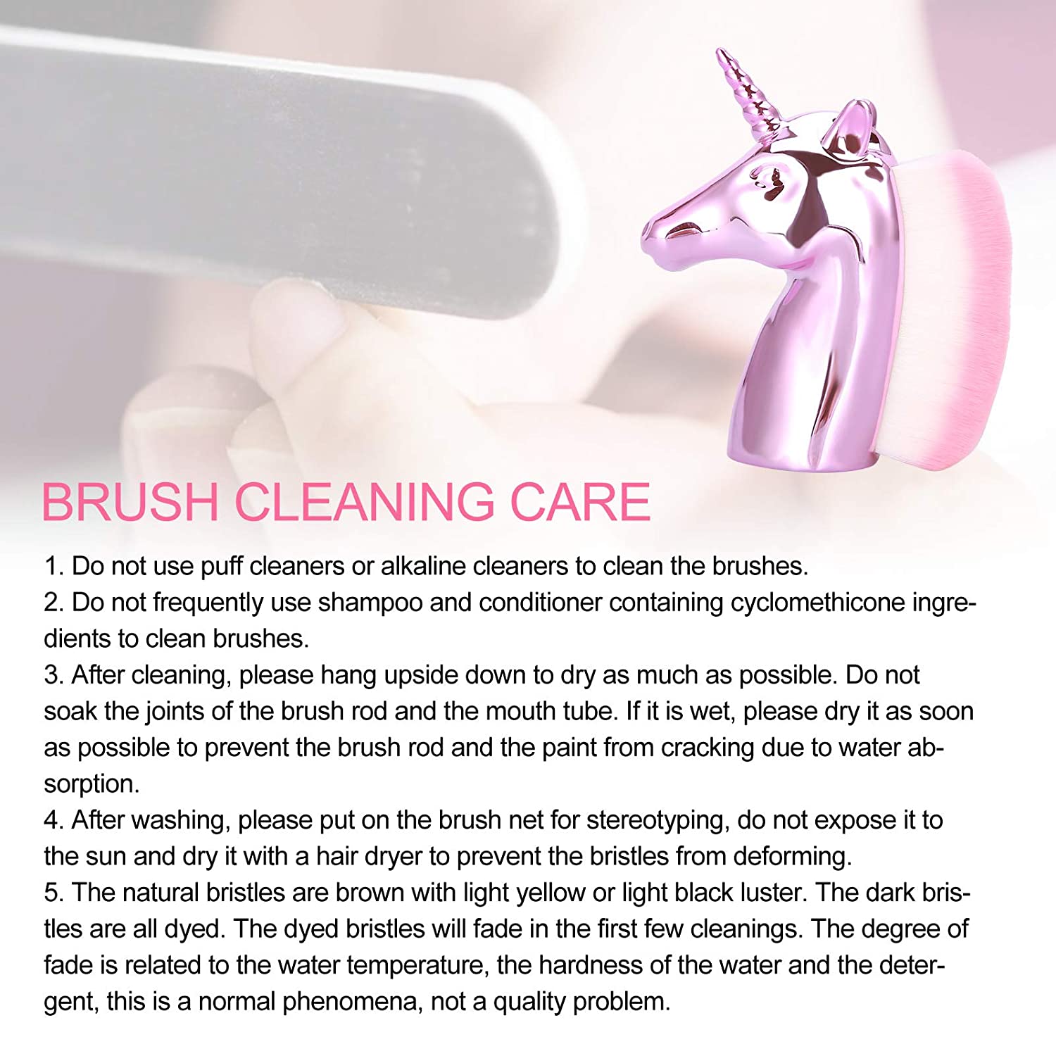 Soft Foundation Brushes Manicure DIY Tool Nail Art Tool Nail Art Brush Set Nail Dust Cleaning Brush 