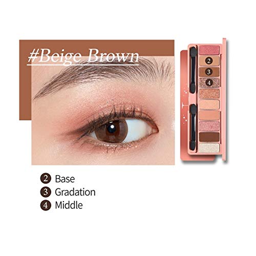 ETUDE HOUSE Play Color Eyes #Rose Wine | Vivid 10 Color Eye Shadow Palette that Consists of Matte, S