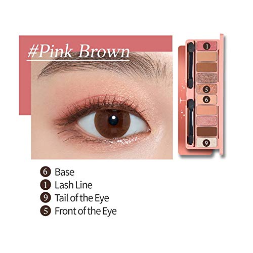 ETUDE HOUSE Play Color Eyes #Rose Wine | Vivid 10 Color Eye Shadow Palette that Consists of Matte, S