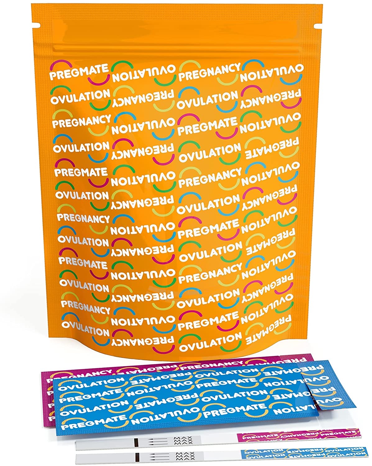 Pregmate 60 Ovulation and 30 Pregnancy Test Strips Predictor Kit