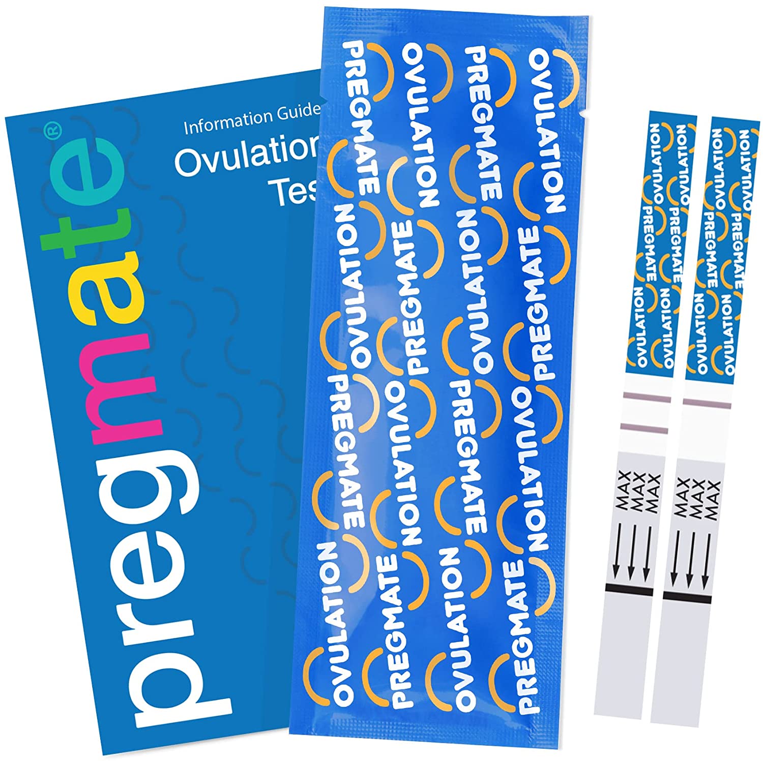 Pregmate 60 Ovulation and 30 Pregnancy Test Strips Predictor Kit