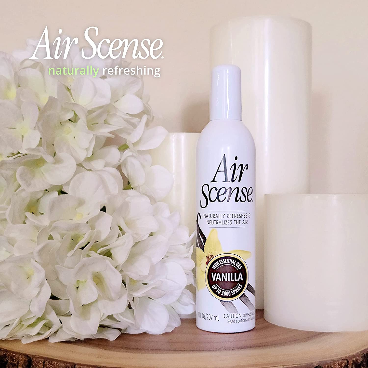 Air Scense Essential Oil Air Freshener, Vanilla, 7 Ounce