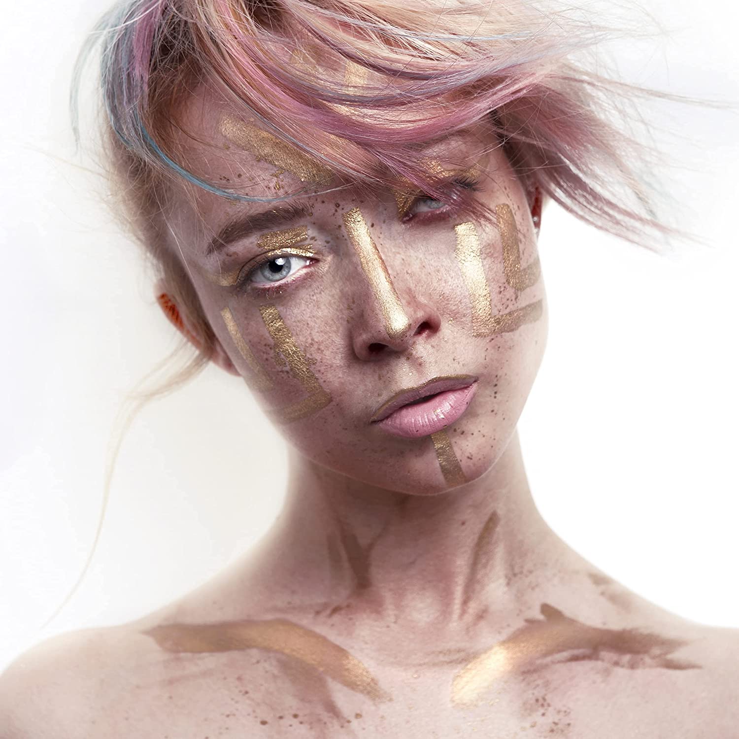 Mehron Makeup Paradise Makeup AQ Refill (.25 oz) (Metallic Gold)