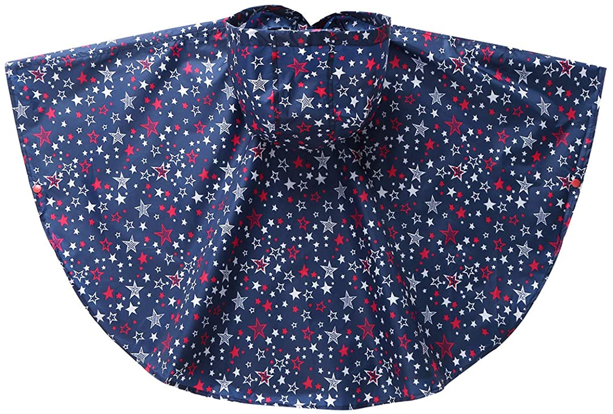 iiniim Kid Toddler Girls Waterproof Hooded Coat Jacket Ponchos Hooded Outwear Raincoat Rainwear Ligh