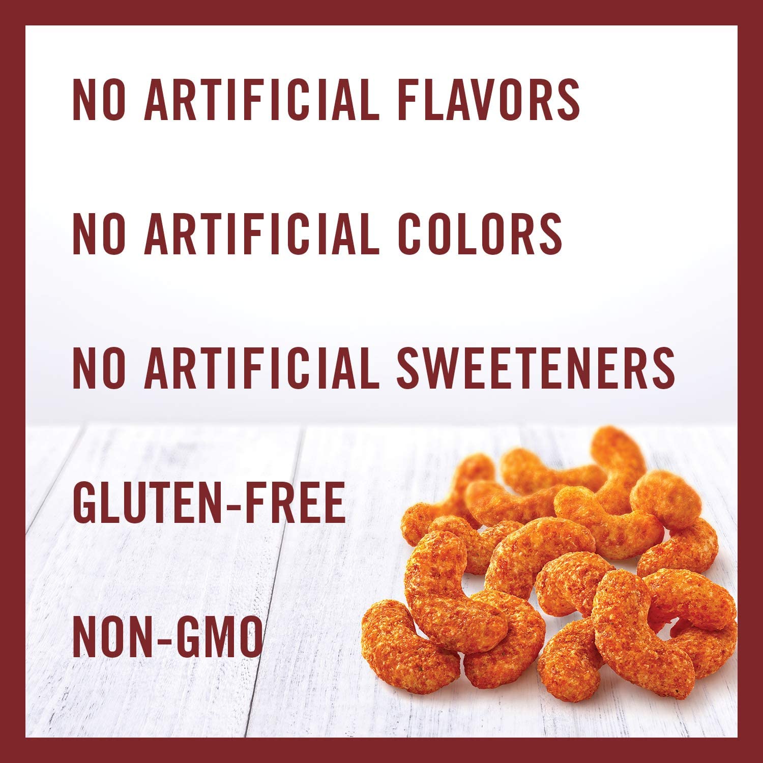 Pure Protein Puffs, Brick Oven Pizza, High Protein Snack, 18G Protein, 1.05oz, 12 Count