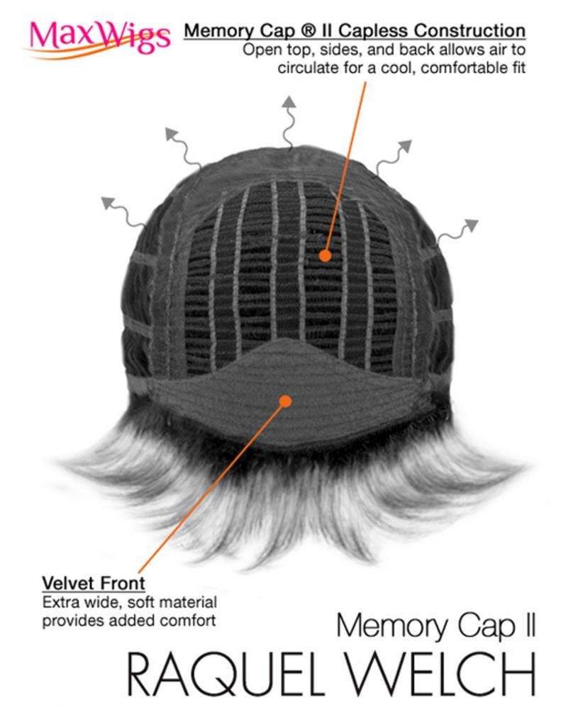 Always RL11/25 Golden Walnut Heat Resistant Wavy Wig by Raquel Welch