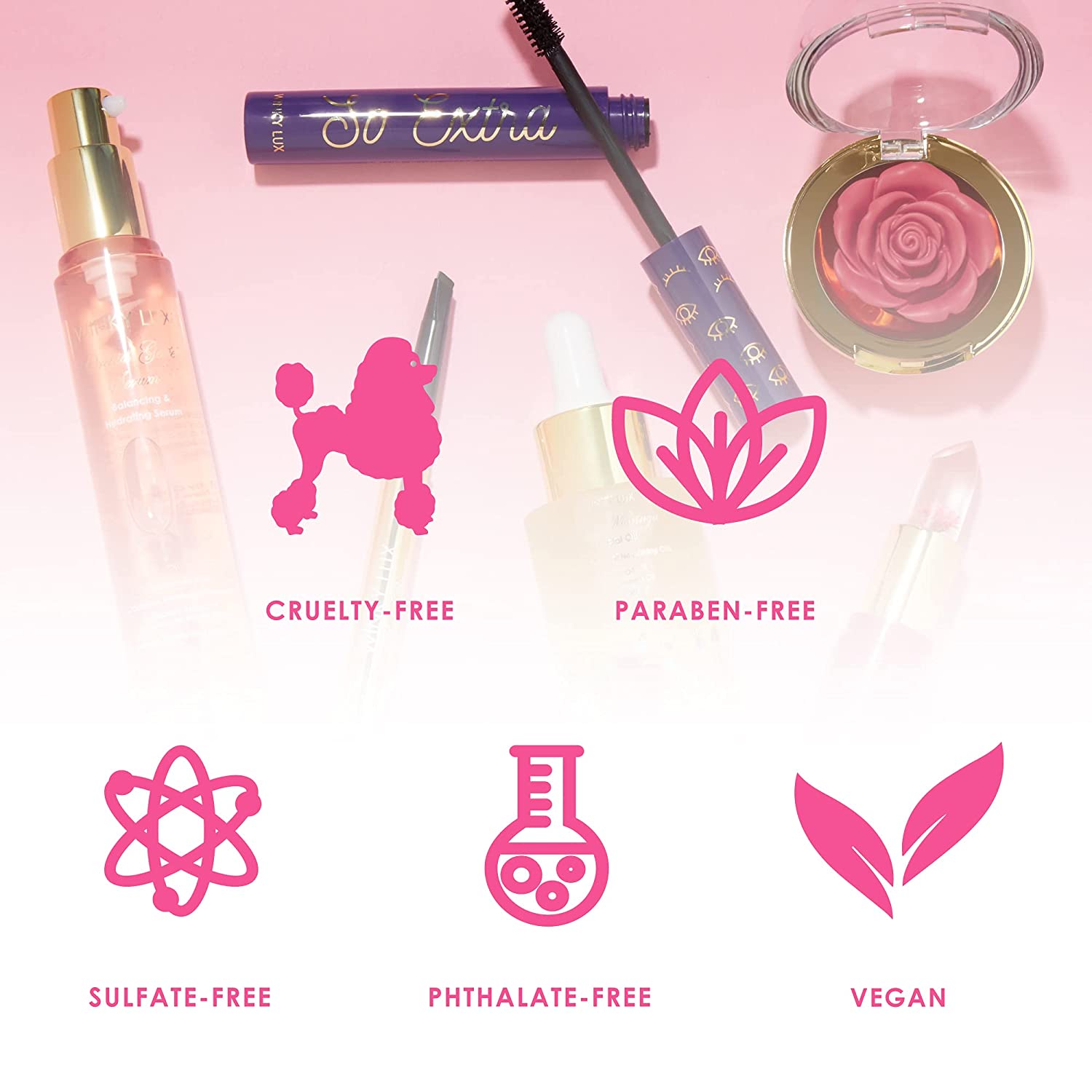 Winky Lux Matte Lip Velour, 24-Hour Long Lasting Lipstick, Hydrating with Castor Seed Oil and Vanill