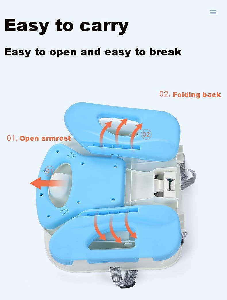 TYUXINSD Beautiful Contemporary Highchair and Junior Seat with Safety Harness and Removable Tray & F