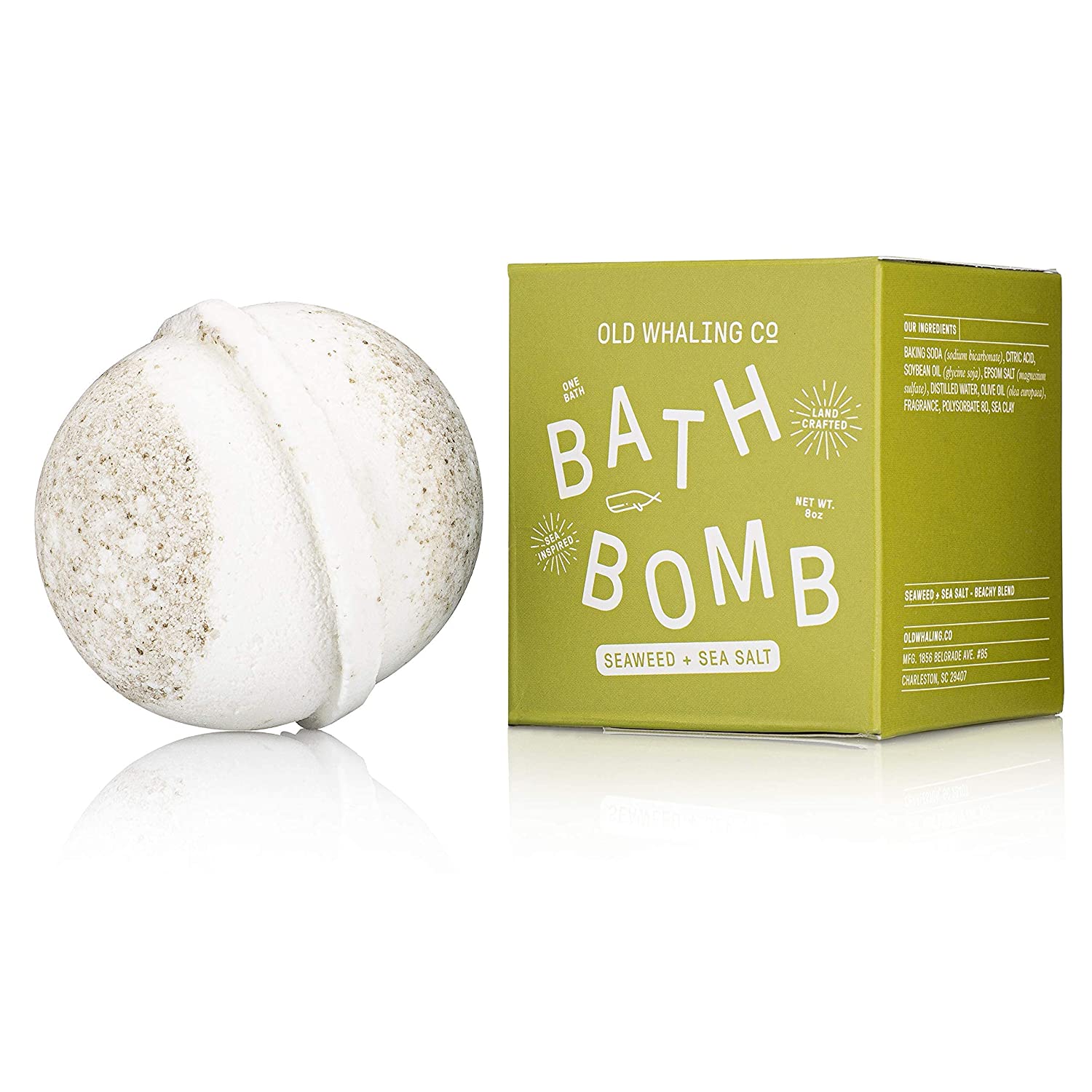 Old Whaling Co | Assorted Bath Bomb Set | Best Selling Scents | Soothing Fizz | Moisturize, Cleanse 