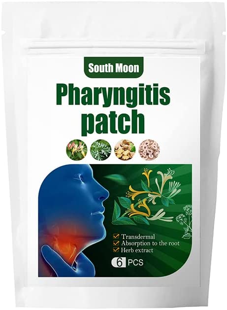 Pharyngitis Patch Treat Sore Throat Chronic Pharyngitis Relief Plaster for Dry Throat Chronic Halito