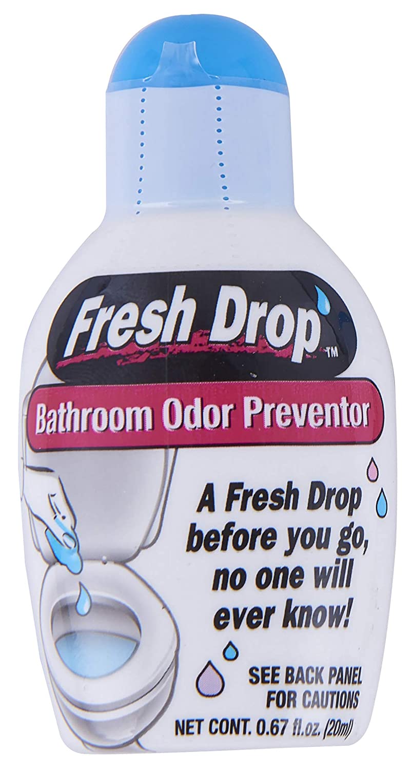 Fresh Drop Bathroom Odor Preventor, 2 Bottles Per Pack (Pack of 3)