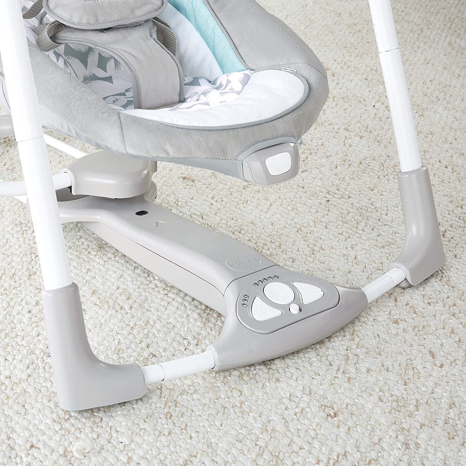 Ingenuity ConvertMe Swing-2-Seat - Raylan - Battery-Saving Portable Swing