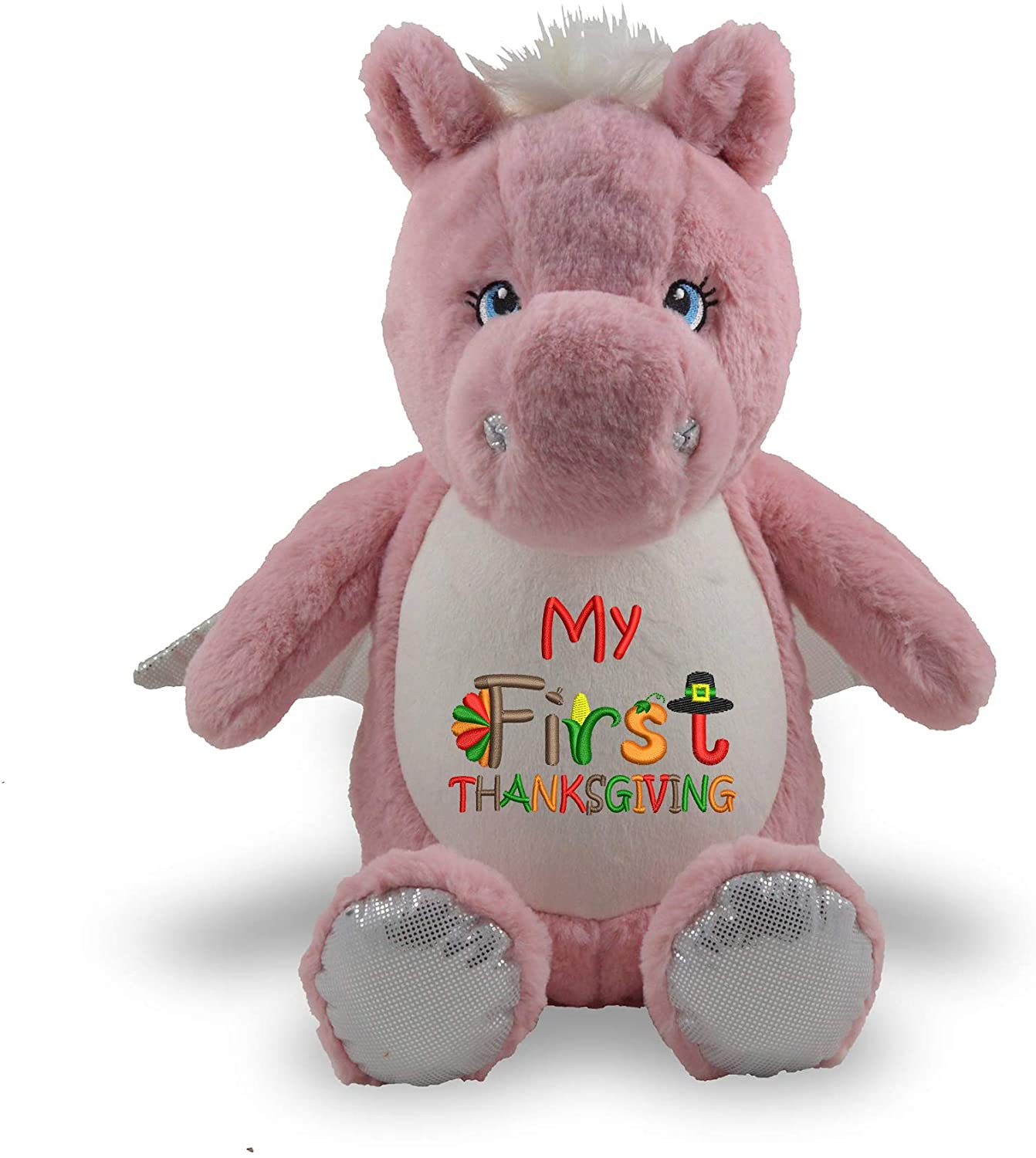 HARD EDGE DESIGN My First Thanksgiving, Pink Pegasus