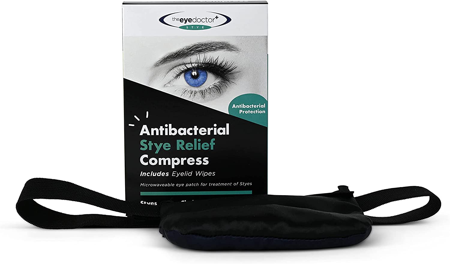 The Eye Doctor Stye Relief Compress - Reusable Microwaveable Hot Eye Patch Mask - Treatment of Stye