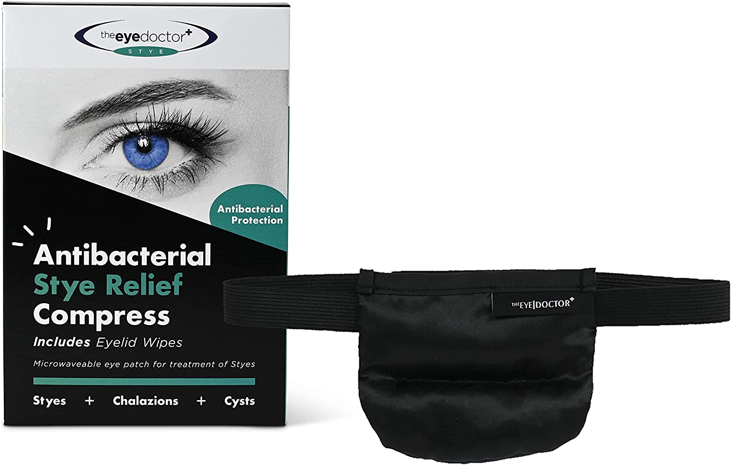 The Eye Doctor Stye Relief Compress - Reusable Microwaveable Hot Eye Patch Mask - Treatment of Stye