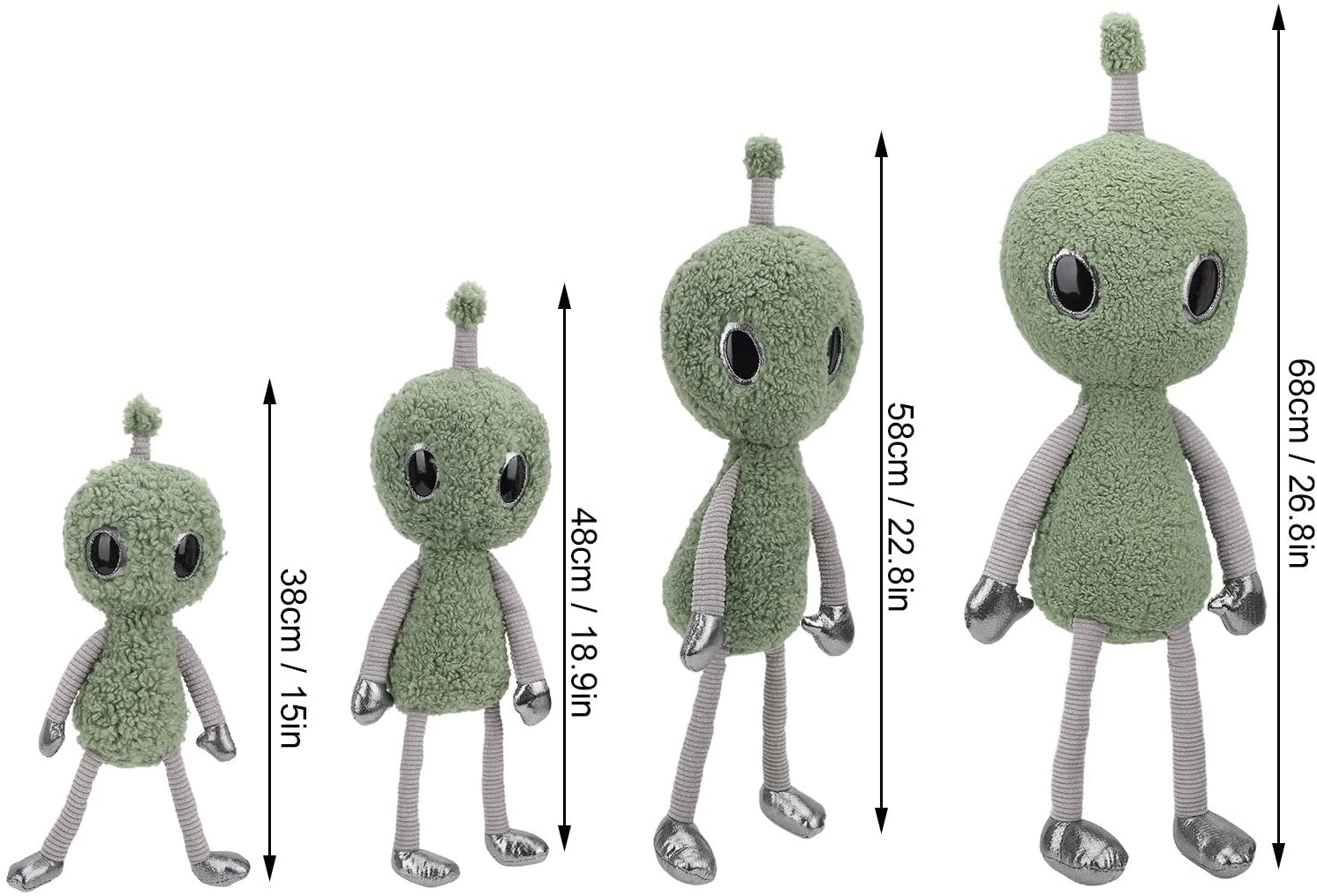 Plush Toy, Velveteen Alien Stuffed Animal, Funny Stuffed Animal Unique Appearance Toy Exquisite Work