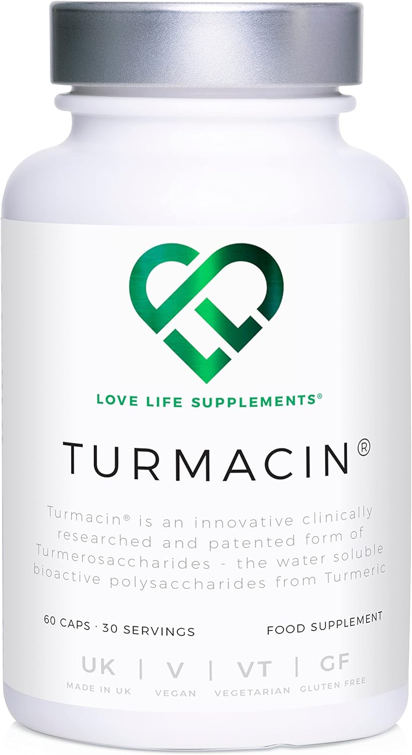 TURMACIN® Turmerosaccharides by LLS | Water-Soluble Bioactive Polysaccharides from Turmeric | 500mg
