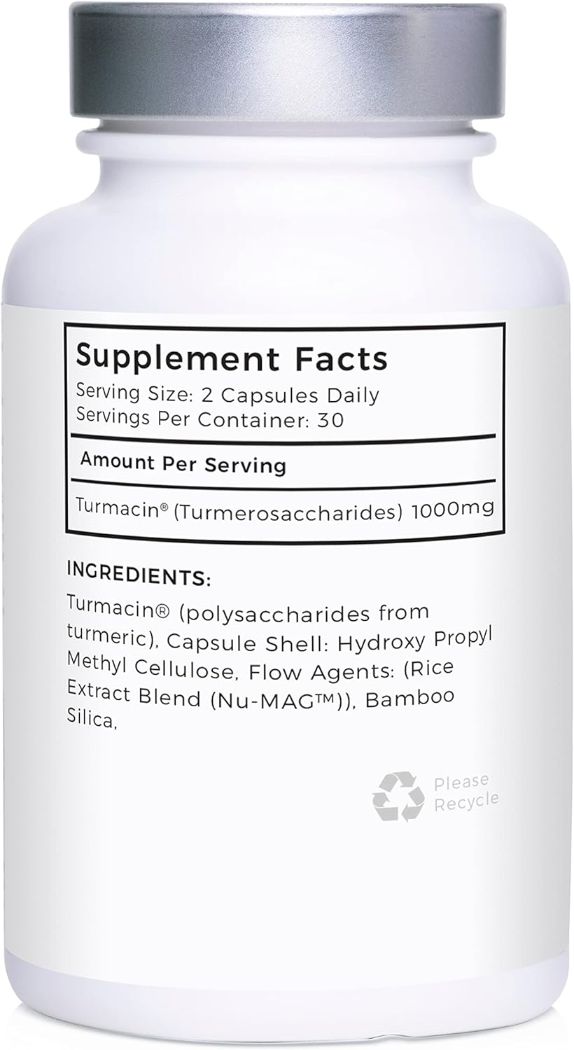TURMACIN® Turmerosaccharides by LLS | Water-Soluble Bioactive Polysaccharides from Turmeric | 500mg