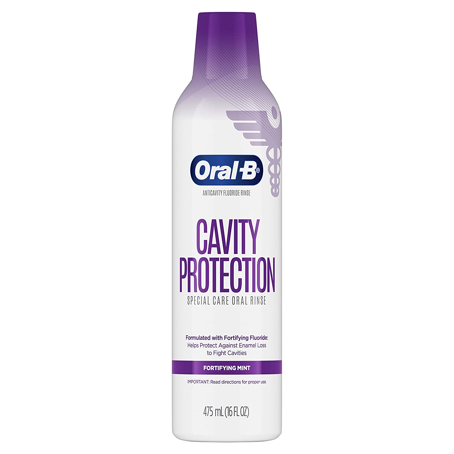 Oral-B Cavity Protection Mouthwash Special Care Oral Rinse, 16 Fl Oz