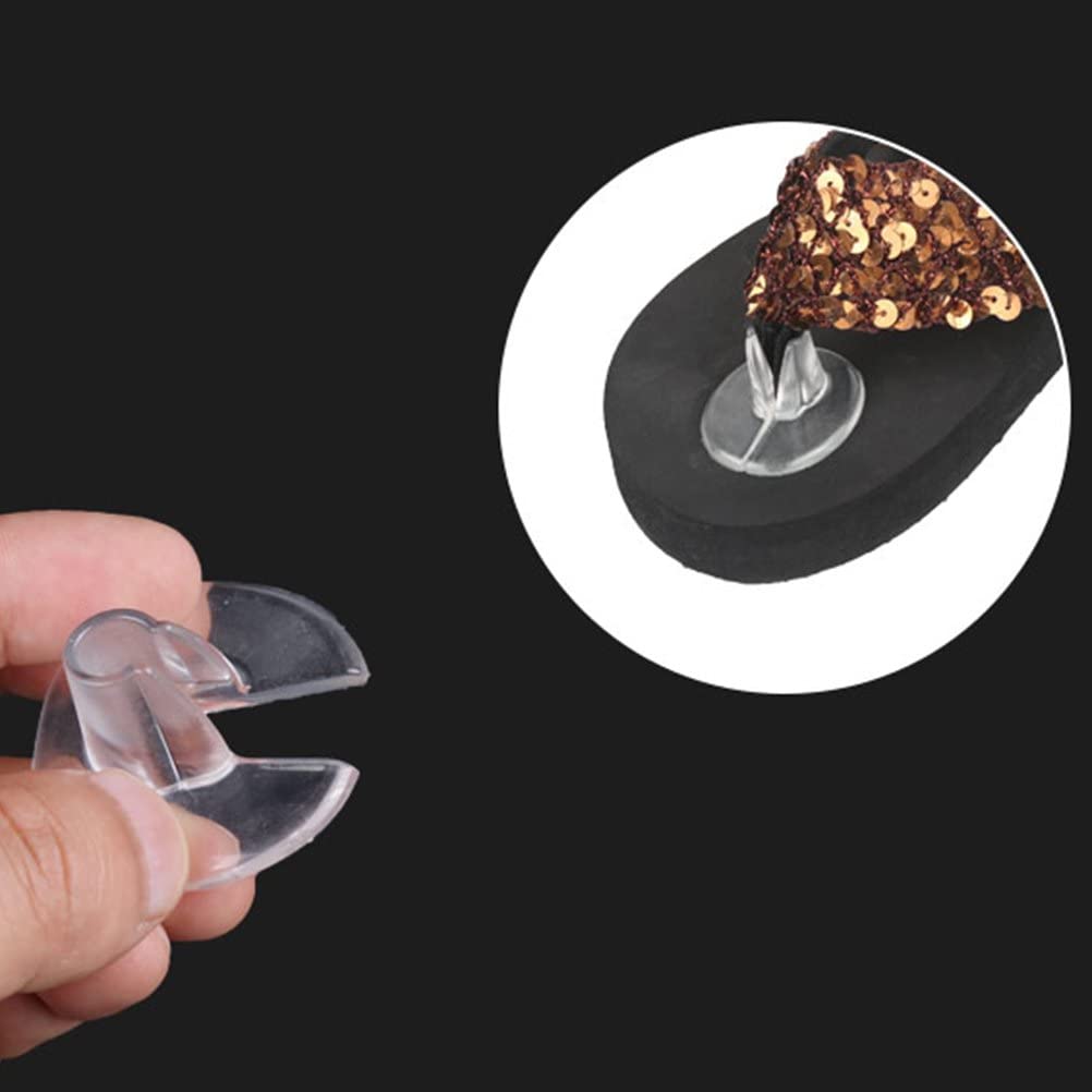 SUPVOX Silicone Thong Sandal Toe Protectors Sandal flip Flop Gel Toe Guards Cushions Thong Protector