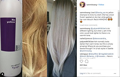 Fanola No Yellow Shampoo 350 ml & Fanola Nutri One 10 Actions Spray 200 ml