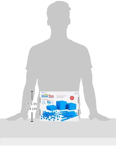 Learning Resources LER6356 Interlocking Base Ten Starter Set